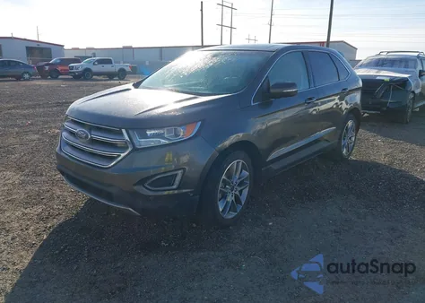 2015 Ford Edge Titanium z USA, uszkodzony, nr VIN 2FMPK3K98FBB07905